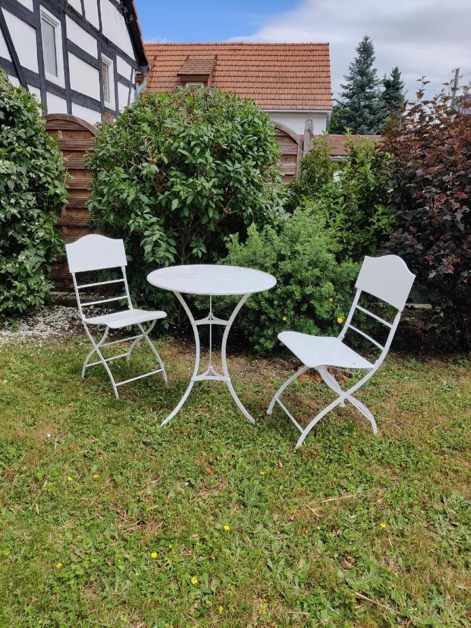 Ferienwohnung Obere Aue ニーデラウ エクステリア 写真