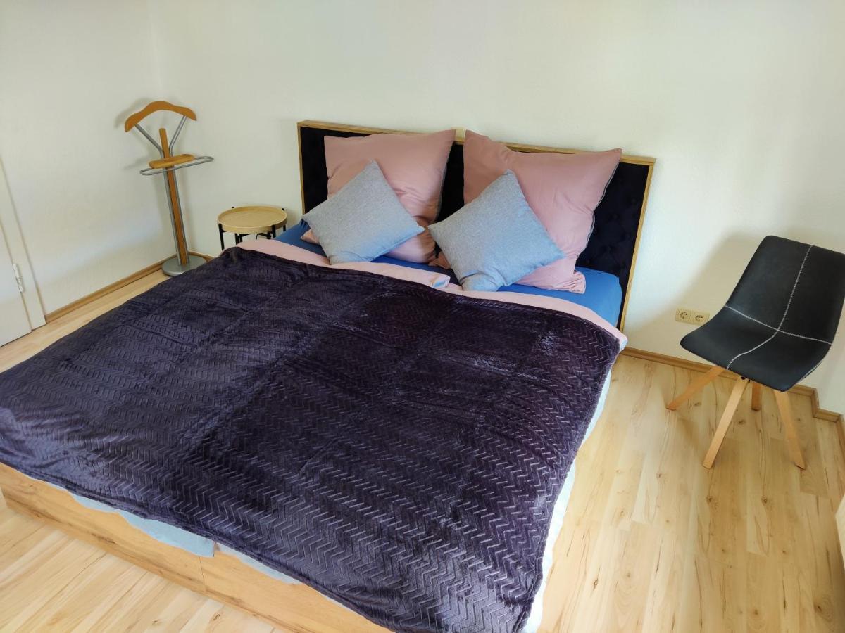 Ferienwohnung Obere Aue ニーデラウ エクステリア 写真